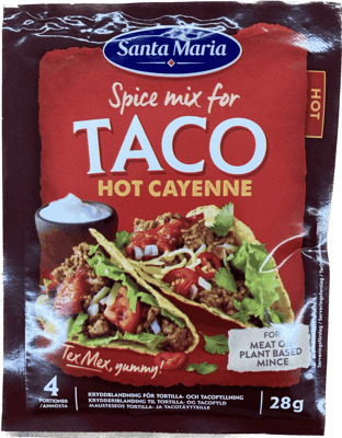 S.m mix hot taco 28 gr