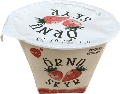 Arna skyr jarðarber 200 gr