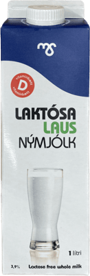 Ms laktósa-frí ný mjólk 1 ltr
