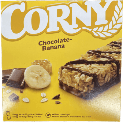 Corny súkkulaði-banani 150 g