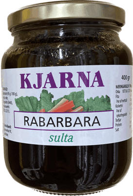 Kjarna sulta rababara 400 gr