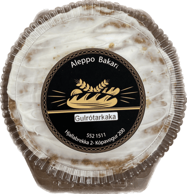 Aleppo Bakarí Gulrótarkaka 800 g