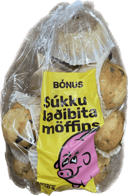 Bónus Súkkulaðibita Möffins 360 g