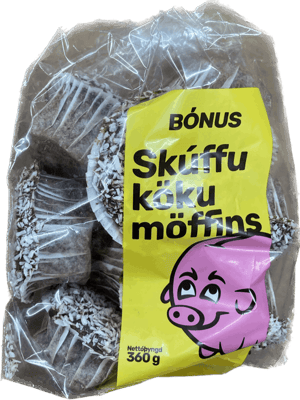 Bónus Skúffuköku muffins 360 g