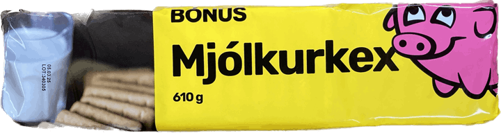 Bónus Mjólkurkex 610 g