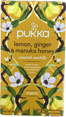 Pukka lemon, ginger & honey 20 stk