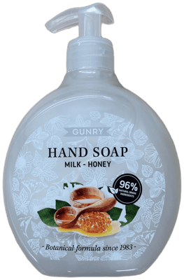 Gunry handsápa mjólk og hunang 500 ml