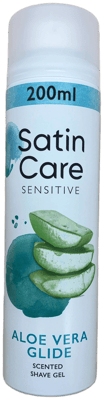Gillette Satin Care Sensitive Aloe Vera Glide rakgel 200 ml