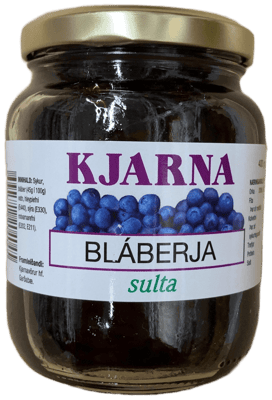 Kjarna Bláberja Sulta 400 g