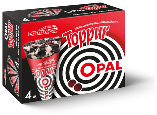 Ópal toppur 4 stk