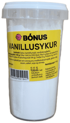 Bónus Vanillusykur 140 g