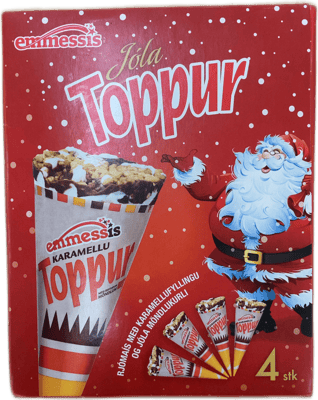 Emmessís Jóla Toppur Karamellu og Möndlum 500 ml