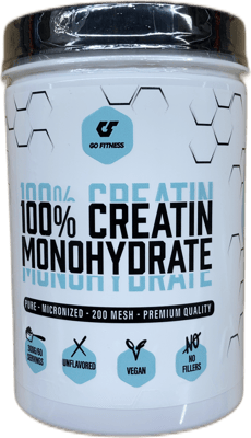 Go Fitness Kreatín mónóhýdrat óbragðbætt 300 g
