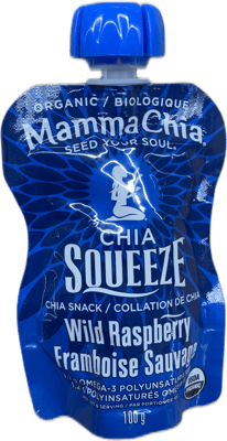 Mamma Chia Chia Squeeze villt hindber 100 g