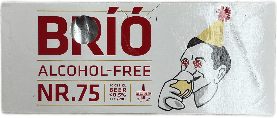 Borg Bríó Áfengislaus bjór 10 x 330 ml