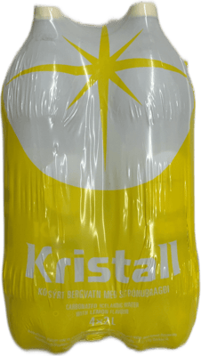Kristall Kolsýrt bergvatn með sítrónubragði 2000 ml