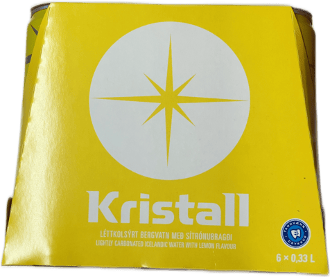 Kristall Sítrónubragð 6 x 330 ml
