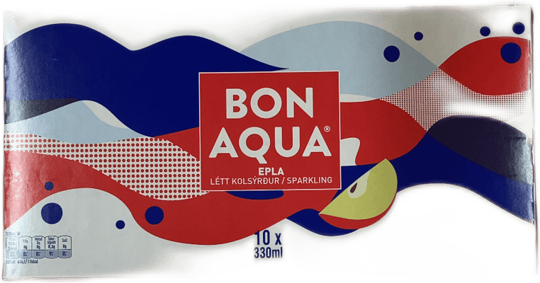 Bon Aqua Epla Létt Kolsýrður 10 x 330 ml
