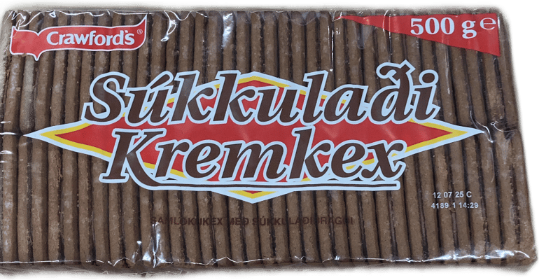 Crawford's Súkkulaði Kremkex 500 g