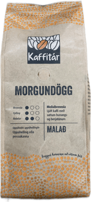 Kaffitár Morgundögg Malað 400 g