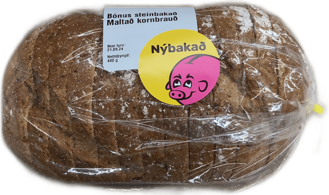 Bónus Steinbakað Maltað kornbrauð 440 g