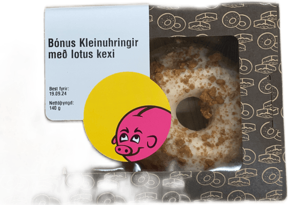 Bónus Kleinuhringir með Lotus kexi 140 g