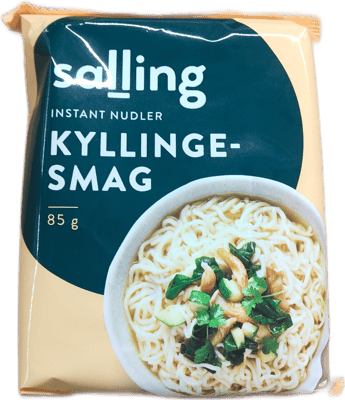 Salling skyndinúðlur með kjúklingabragði 85 g