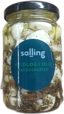 Salling hvítlaukur í olíu með kryddjurtum 280 g