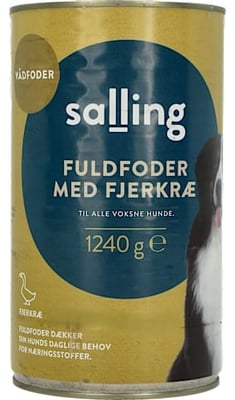 Salling blautfóður fyrir hunda með alifuglakjöti 1,24 kg