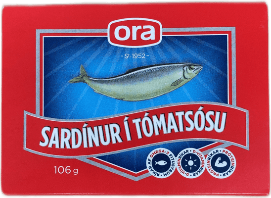 Ora Sardínur í tómatsósu 106 g