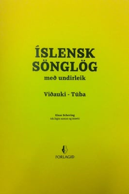 Íslensk sönglög – viðauki, túba