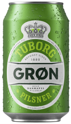 Tuborg Grön / 12 dósir