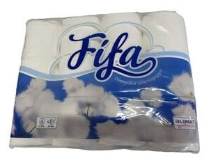 Fífa salernispappír 12 rúllur