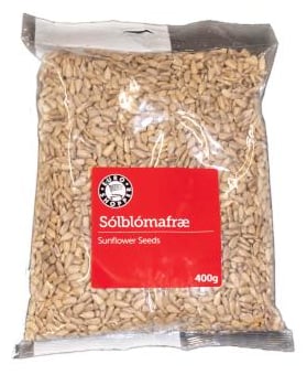 Euro Shopper sólblómafræ 400 g