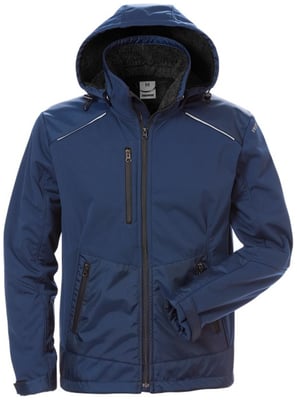 Fristads Softshell jakki fóðraður navy