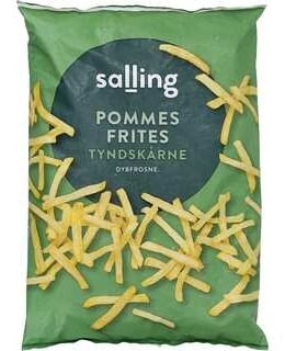 Salling þunnar franskar kartöflur 750 g