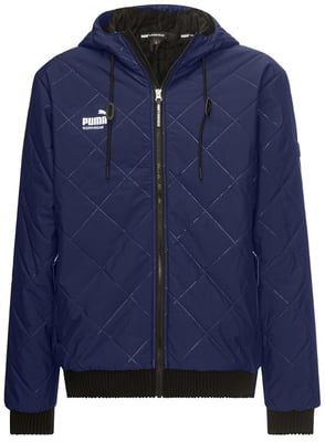 Puma Essentials vatteraður jakki, navy