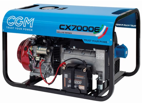 CGM Rafstöð 7KVA 230V rafstart 46l