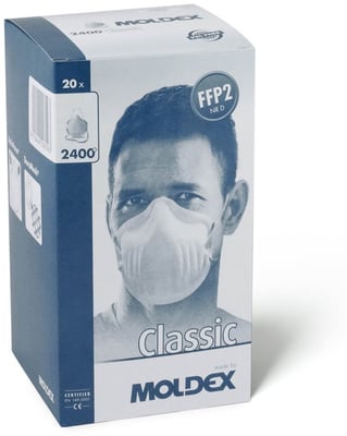 Moldex CLASSIC rykgríma FFP2, 20stk