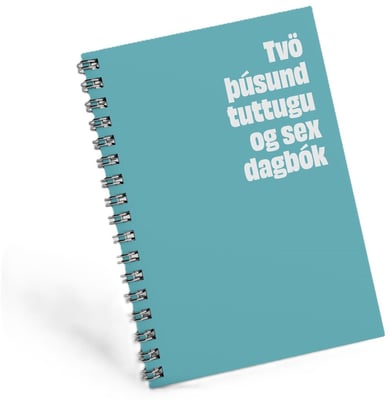Dagbók - Blá m/gormum 2026