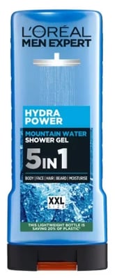 L'Oreal 5In1 Men Expert Hydra Power Sturtusápa 300 ml