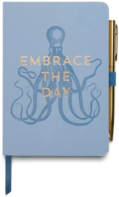Embrace the Day - Notebook with Pen
