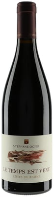 2022 Stephane Ogier Côtes du Rhône Le Temps Est Venu Rouge
