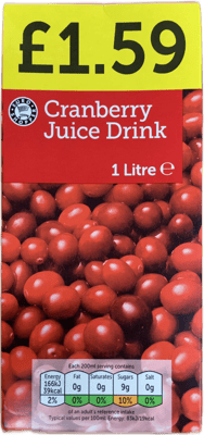 Euro Shopper trönuberjasafadrykkur 1000 ml