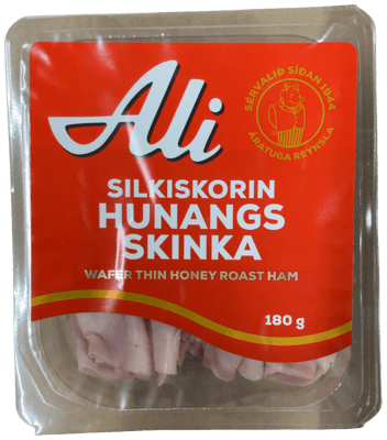 Ali Hunangsskinka Silkiskorin 180 g
