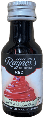 Rayner's rauður þéttur matarlitur 28 ml