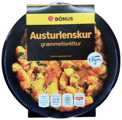 Bónus Austurlenskur grænmetisréttur 400 g