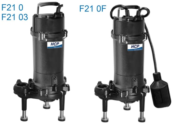Brunndælur 1 1/4" 230V-400V með tætara