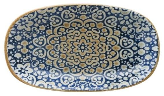 Bonna Alhambra Gourmet sporöskjulaga diskur 24 x 14 cm.