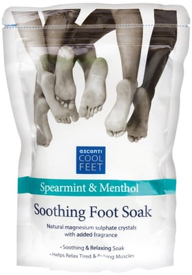 Escenti  Fóta baðsalt Spearmint & Menthol